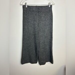 Anthropologie Daily Practice Wool Blend Pull on Pants Wide Leg Size S minimalist